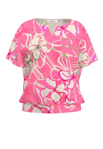 T-shirts korte mouw rood Bianca