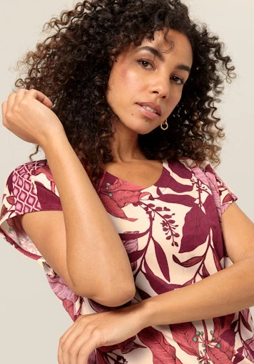 T-shirts korte mouw rood Bianca - Image 4