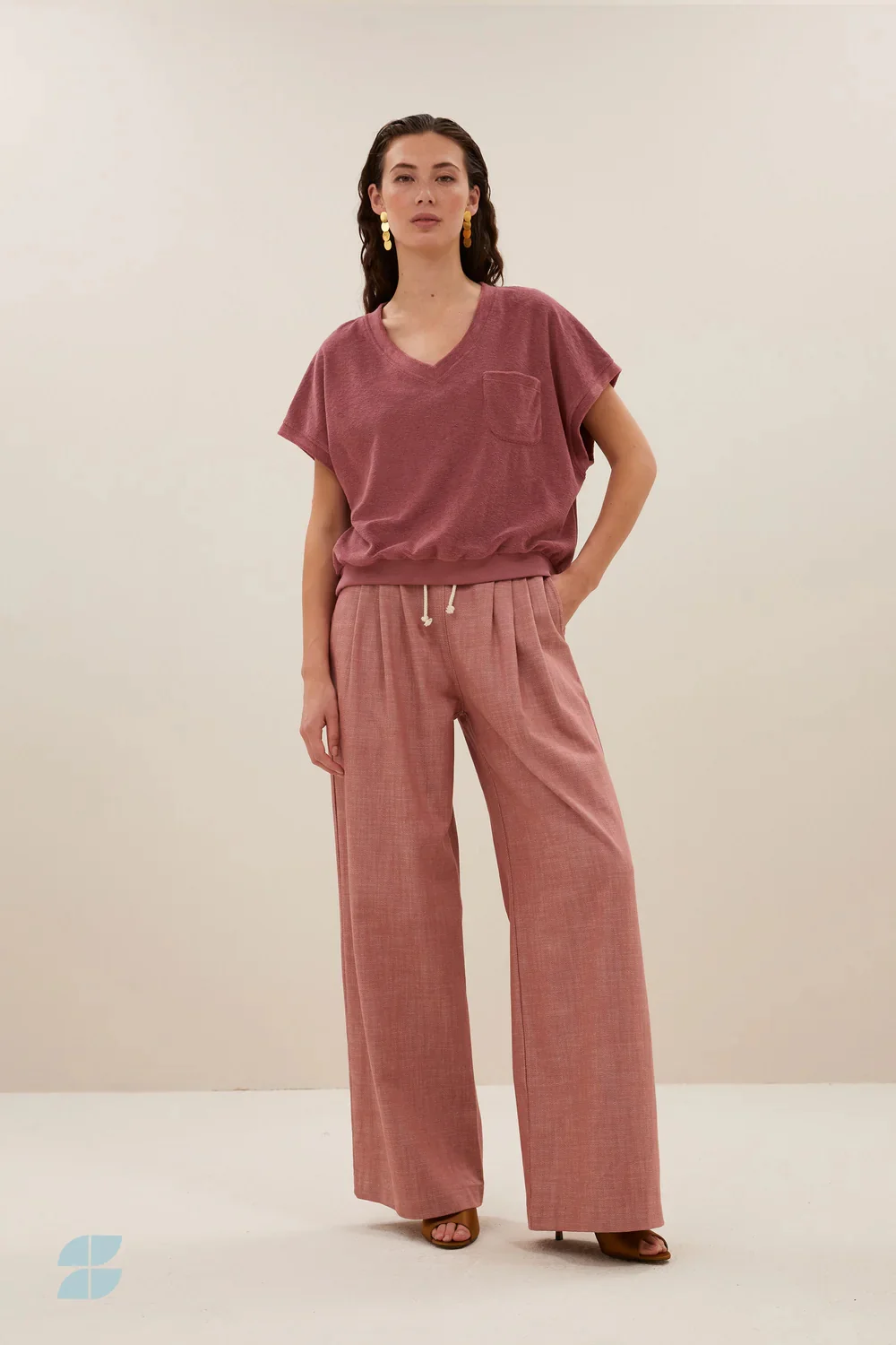 T-shirts korte mouw rood by-bar