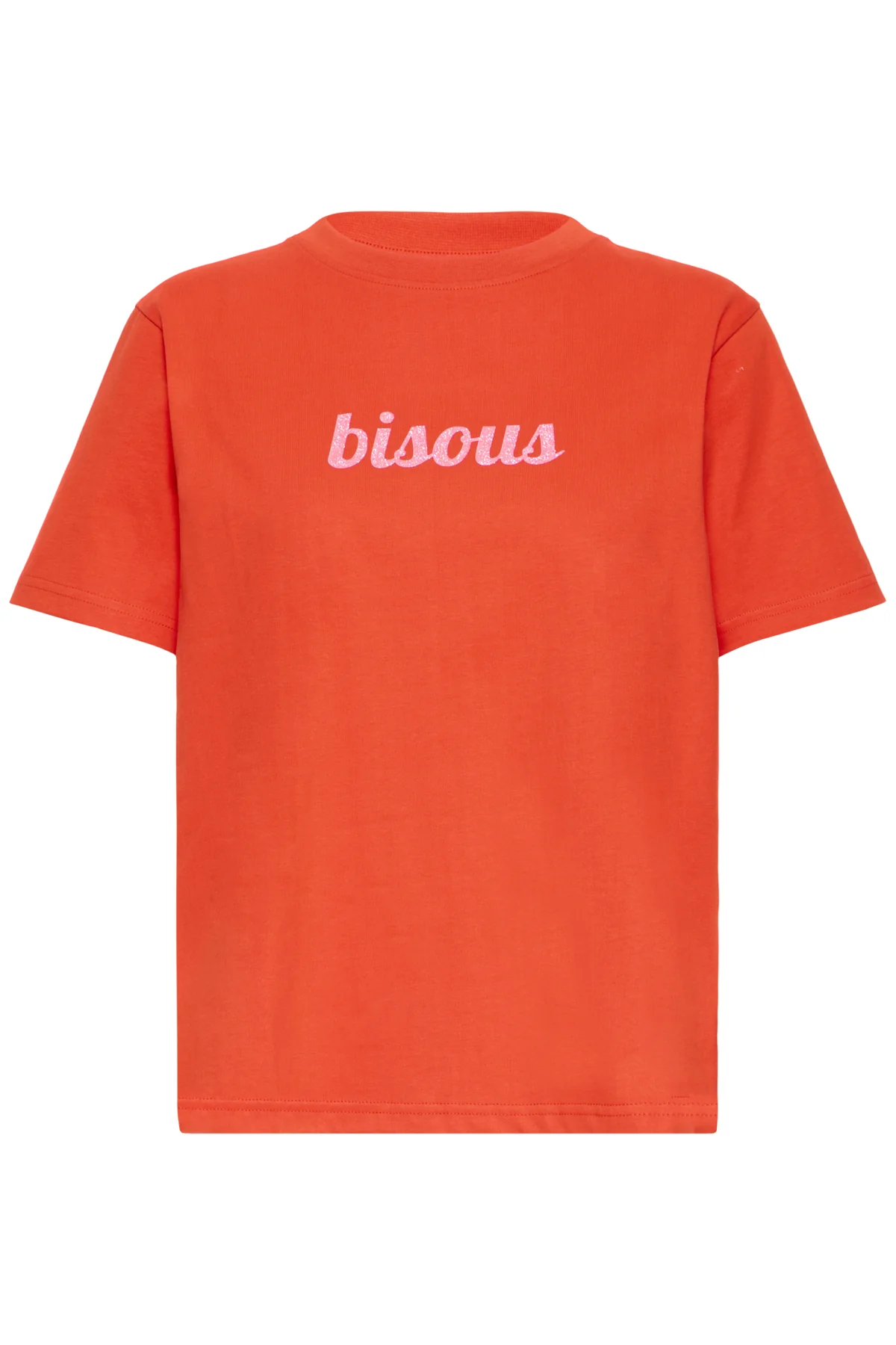 T-shirts korte mouw rood ICHI - Image 3