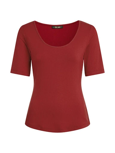 T-shirts korte mouw rood King Louie