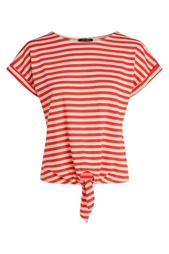 T-shirts korte mouw rood King Louie - Image 2