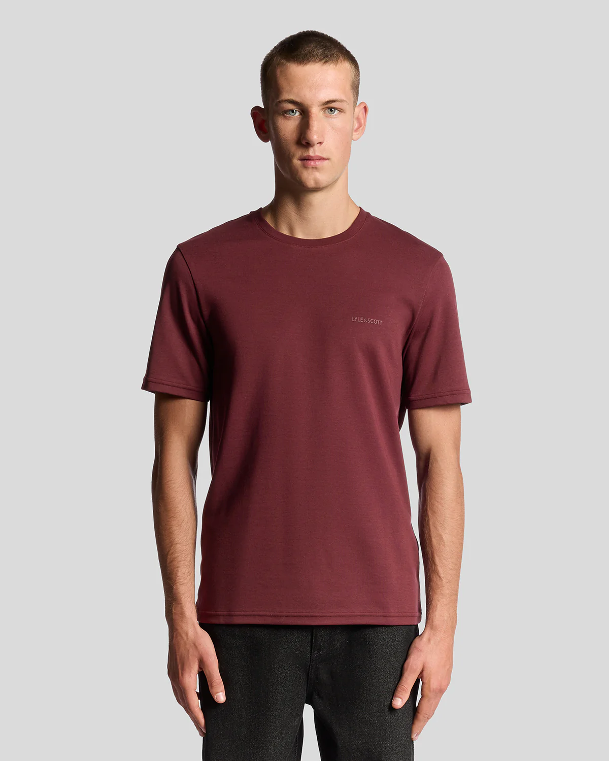 T-shirts korte mouw rood Lyle & Scott