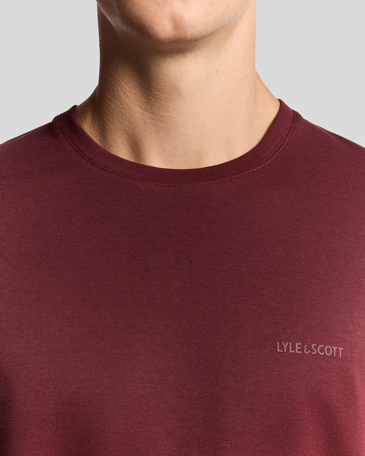 T-shirts korte mouw rood Lyle & Scott - Image 3