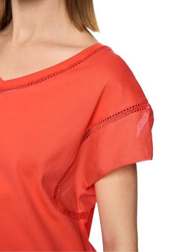 T-shirts korte mouw rood Marc Cain - Image 4