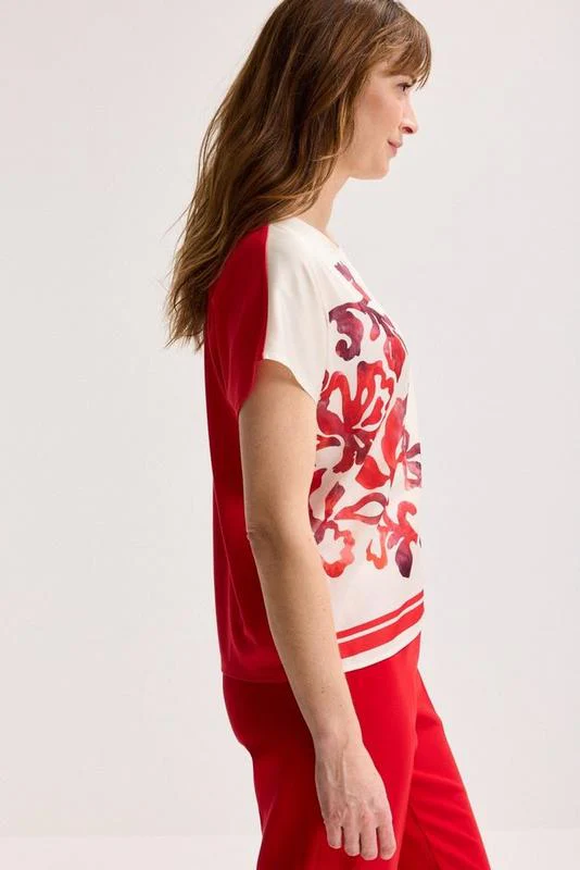T-shirts korte mouw rood Mayerline - Image 2