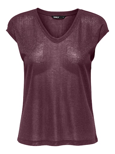 T-shirts korte mouw rood ONLY