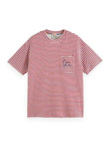 T-shirts korte mouw rood Scotch & Soda