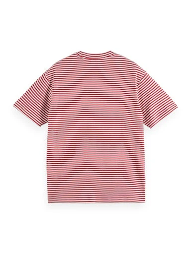 T-shirts korte mouw rood Scotch & Soda - Image 2