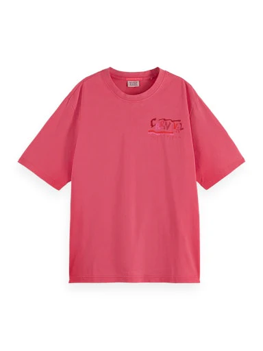 T-shirts korte mouw rood Scotch & Soda