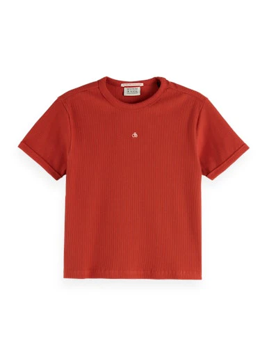 T-shirts korte mouw rood Scotch & Soda