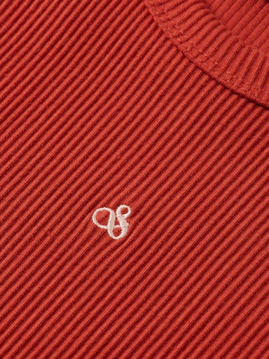 T-shirts korte mouw rood Scotch & Soda - Image 3