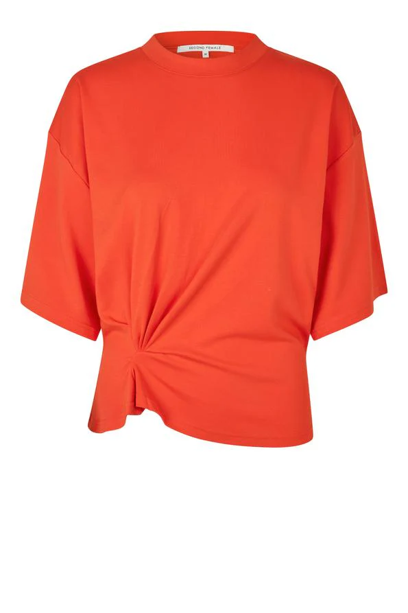 T-shirts korte mouw rood Second Female - Image 4