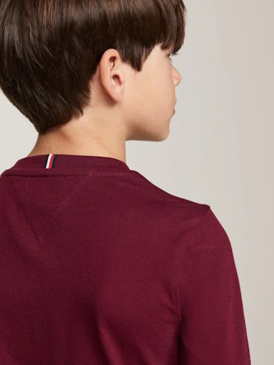 T-shirts lange mouw rood Tommy Hilfiger - Image 3