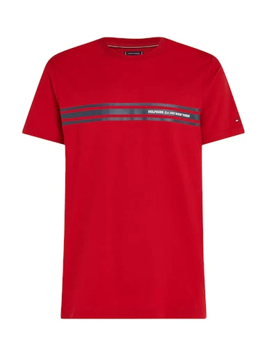 T-shirts korte mouw rood Tommy Hilfiger - Image 5