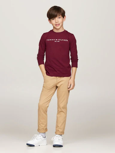T-shirts lange mouw rood Tommy Hilfiger - Image 5