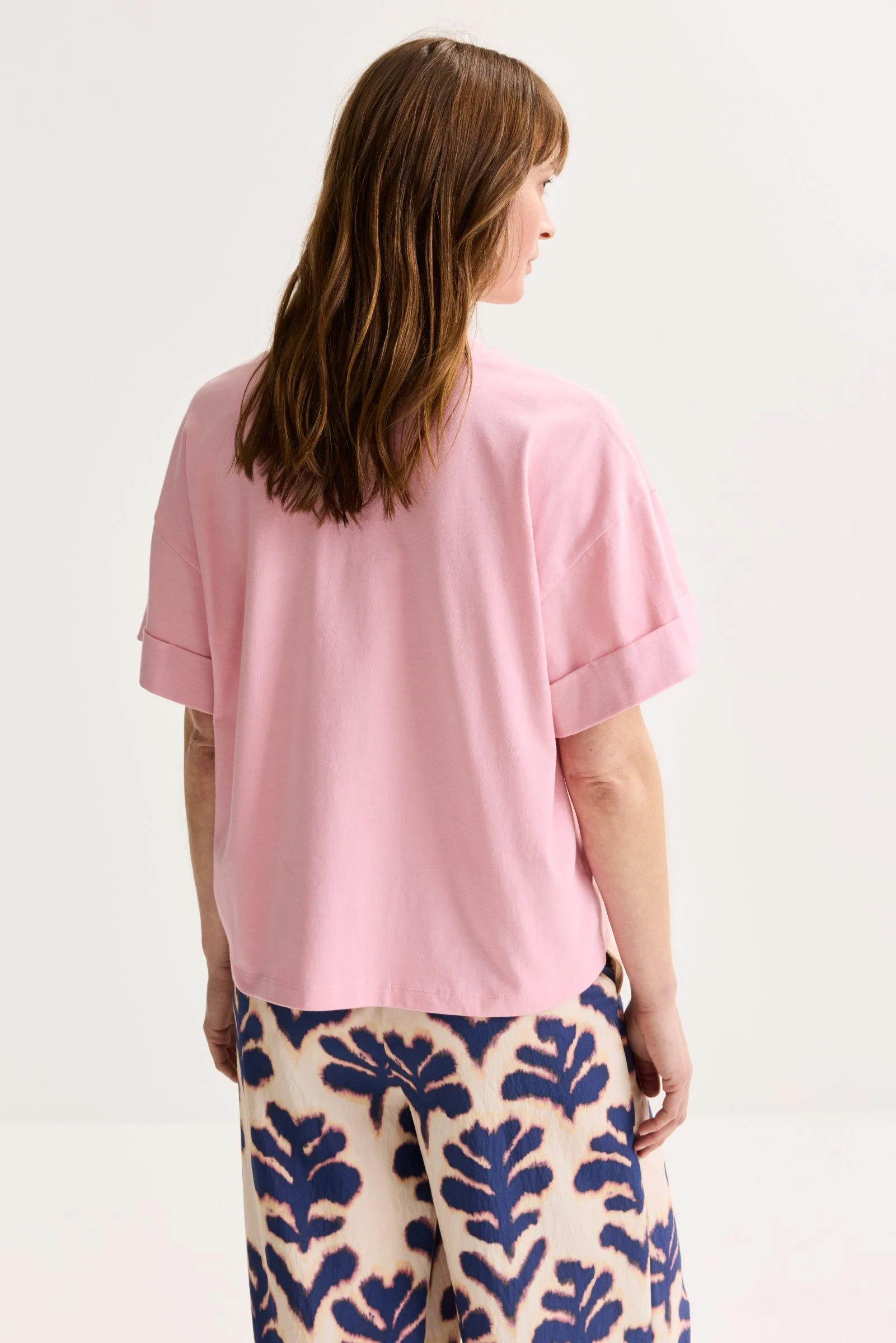 T-shirts korte mouw roze Améline - Image 2
