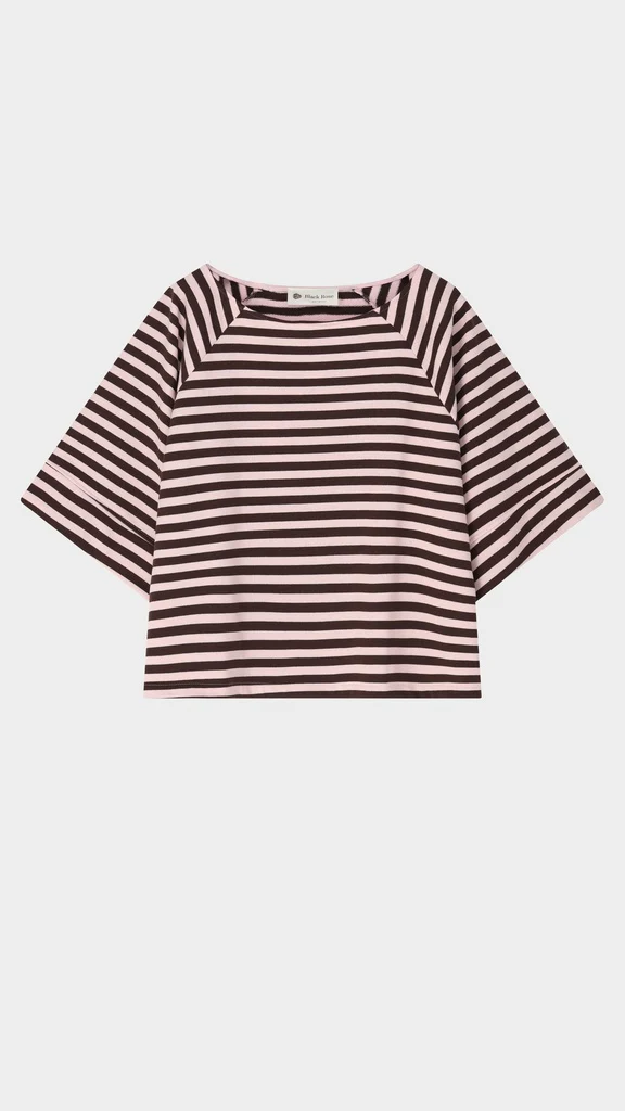T-shirts korte mouw roze BLACK ROSE