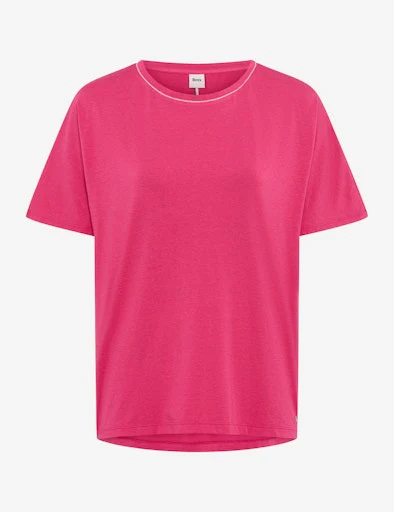 T-shirts korte mouw roze BRAX