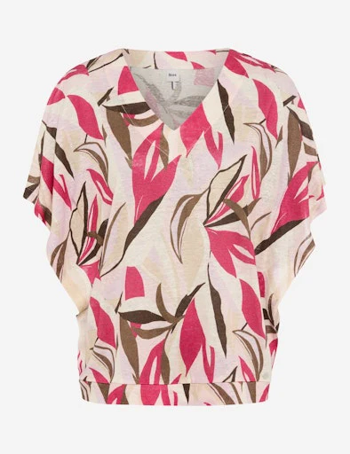 T-shirts korte mouw roze BRAX