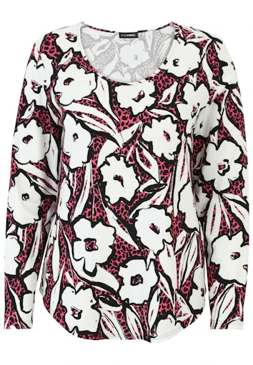 T-shirts korte mouw roze Doris Streich