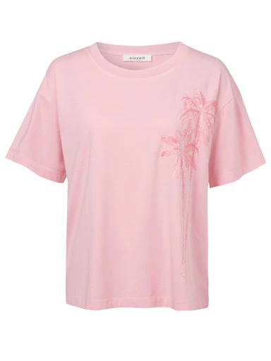 T-shirts korte mouw roze eiszeit