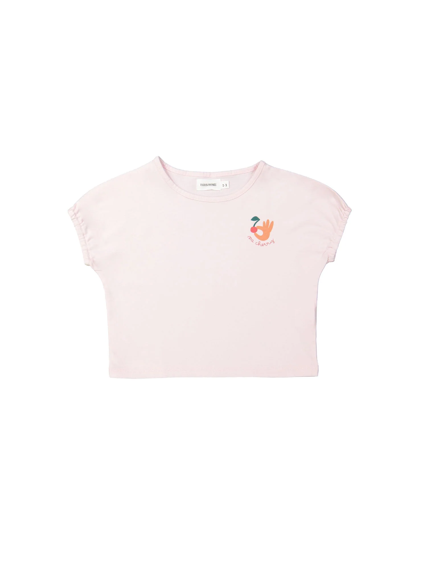 T-shirts korte mouw roze Filou & Friends