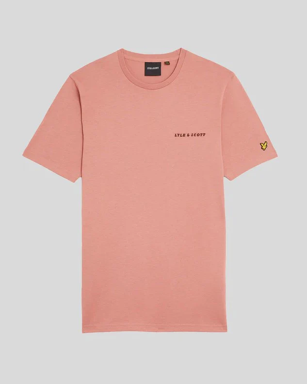 T-shirts korte mouw roze Lyle & Scott - Image 2