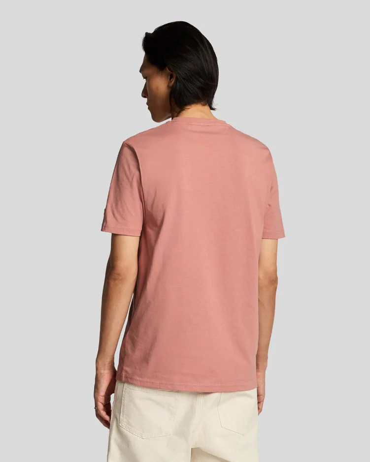 T-shirts korte mouw roze Lyle & Scott - Image 3