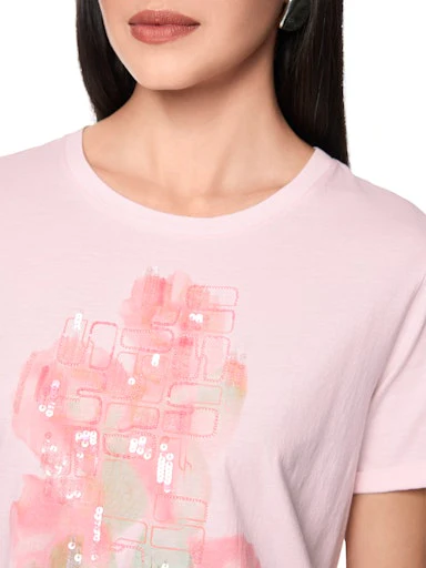 T-shirts korte mouw roze Marc Cain Sports - Image 4