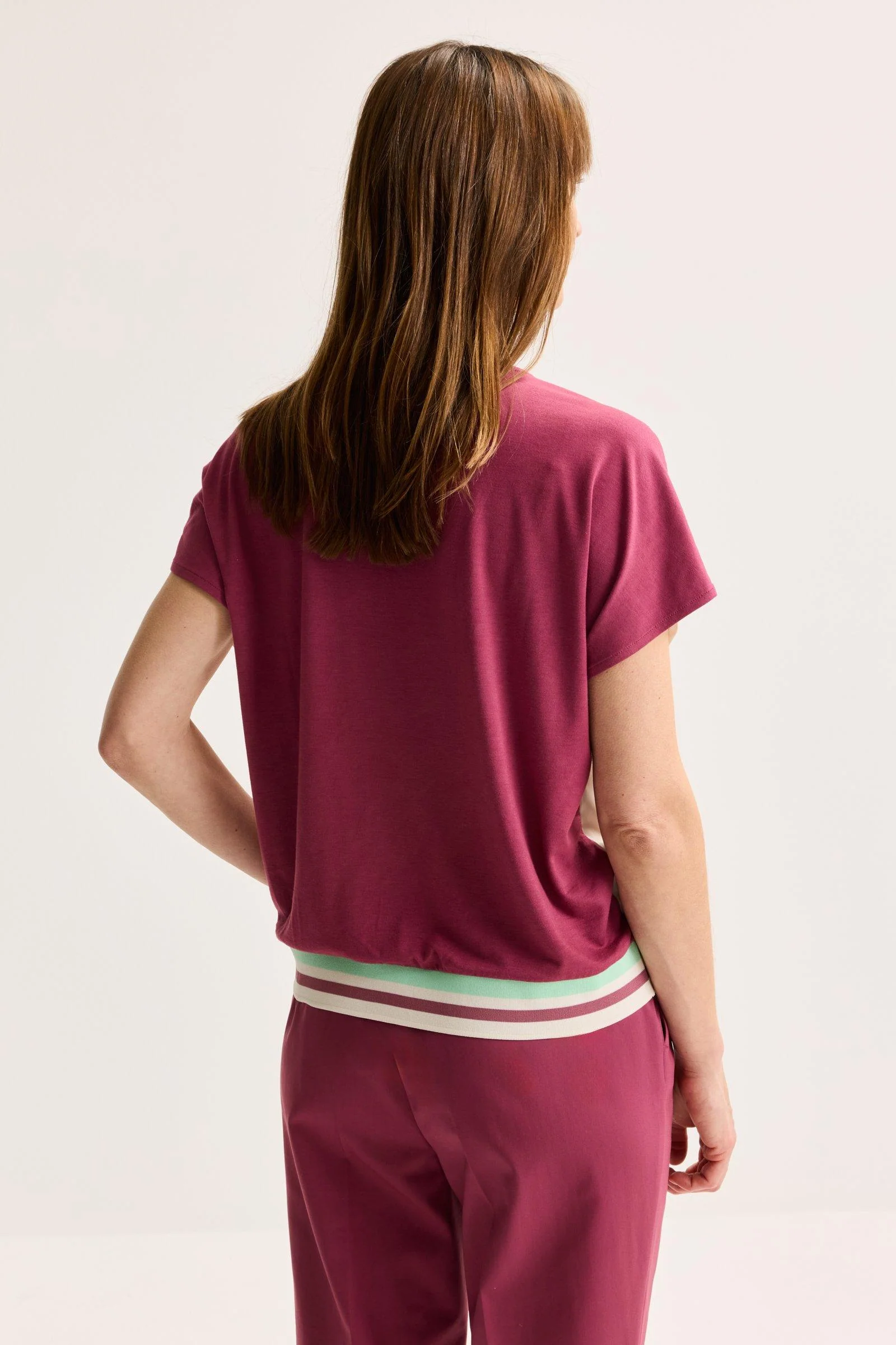 T-shirts korte mouw roze Mayerline - Image 3