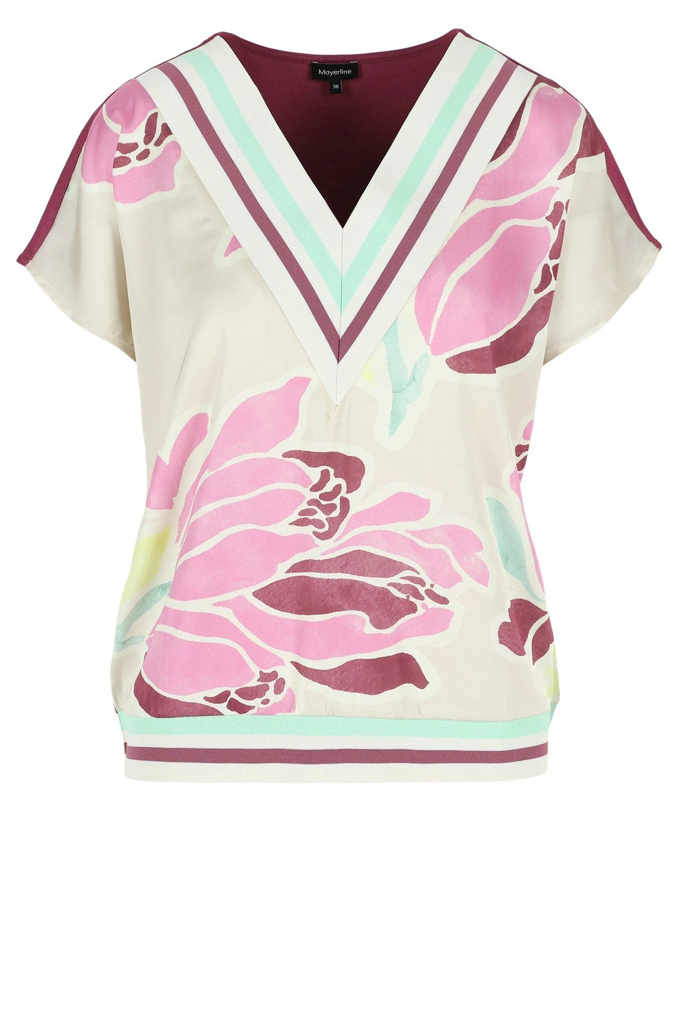 T-shirts korte mouw roze Mayerline - Image 5