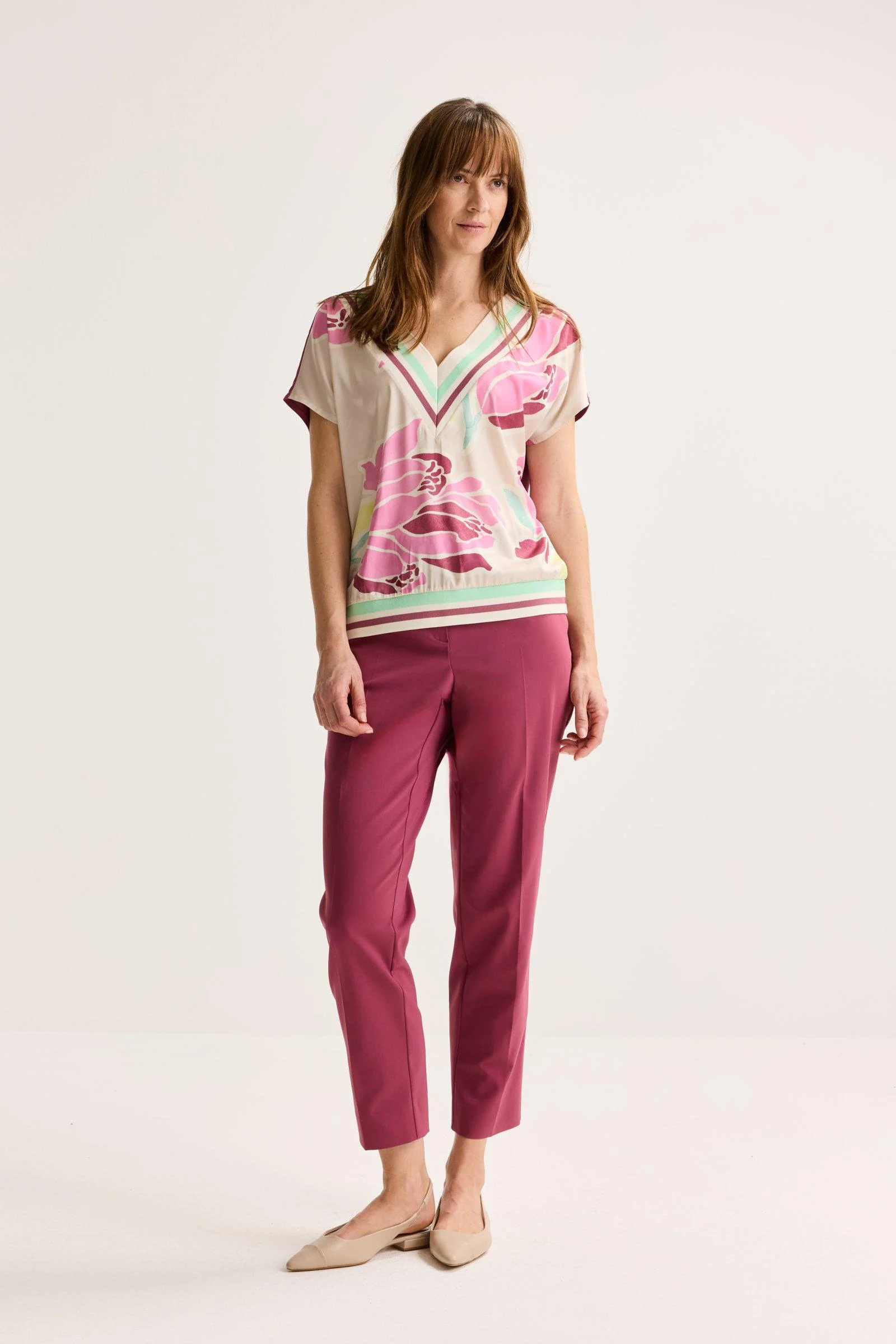 T-shirts korte mouw roze Mayerline - Image 6