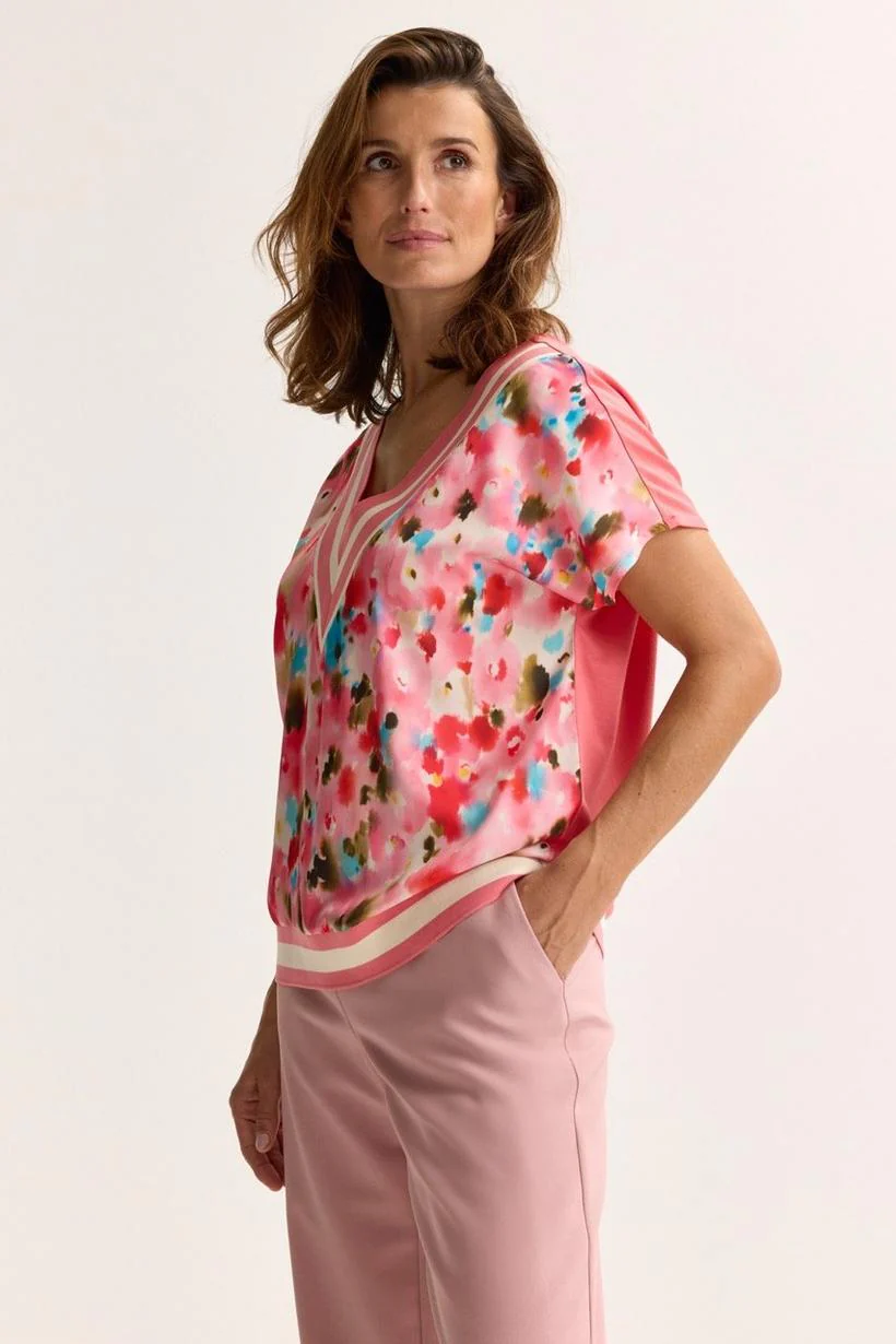 T-shirts korte mouw roze Mayerline
