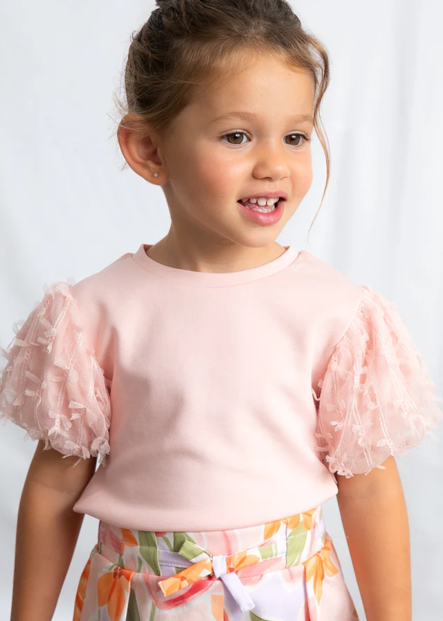 T-shirts korte mouw roze Mayoral