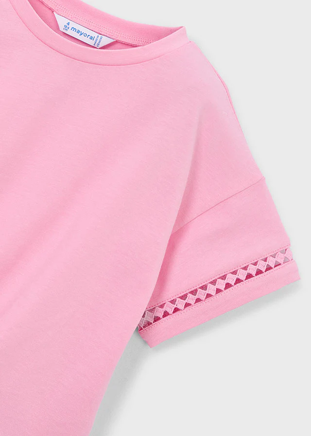 T-shirts korte mouw roze Mayoral - Image 3