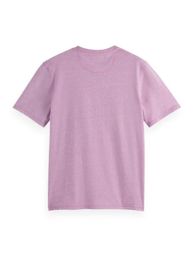 T-shirts korte mouw roze Scotch & Soda - Image 3
