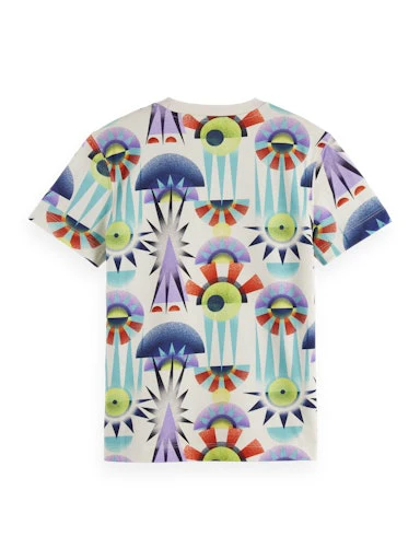 T-shirts korte mouw roze Scotch & Soda - Image 2