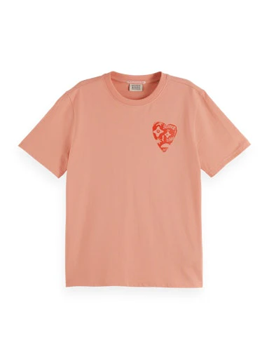 T-shirts korte mouw roze Scotch & Soda