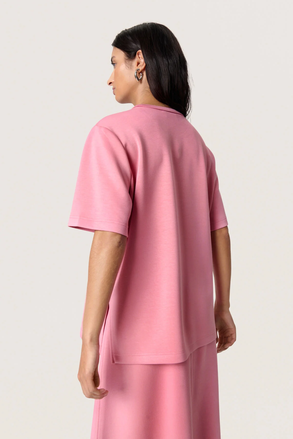 T-shirts korte mouw roze Soaked In Luxury - Image 2