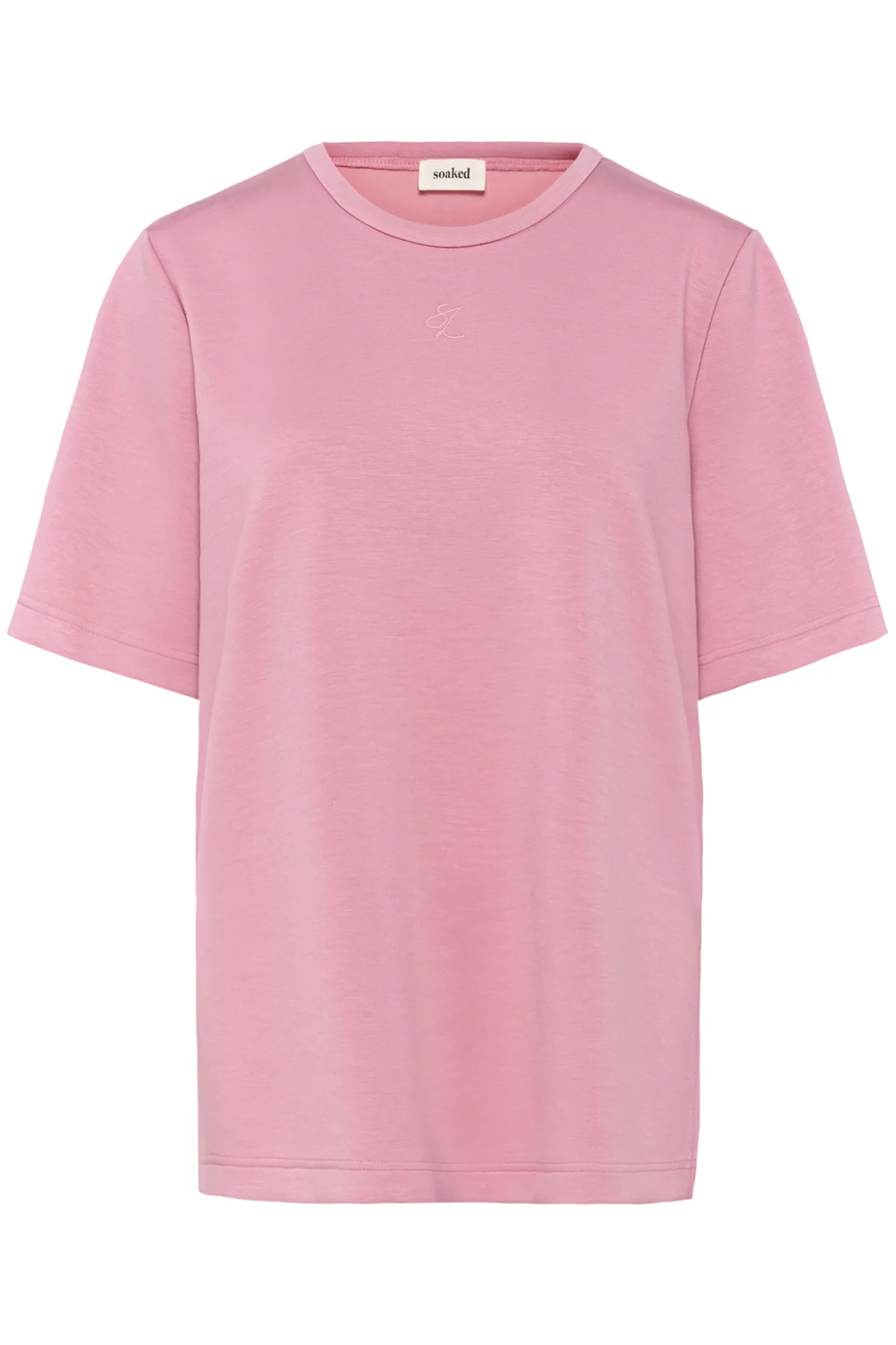 T-shirts korte mouw roze Soaked In Luxury - Image 4