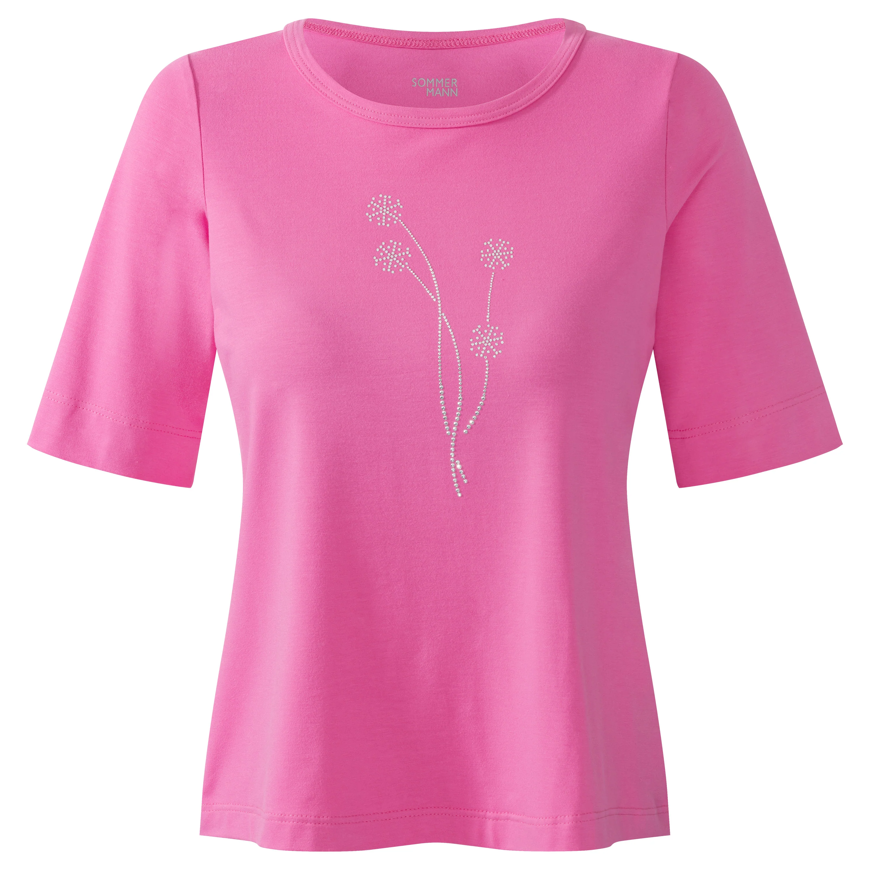 T-shirts korte mouw roze Sommermann
