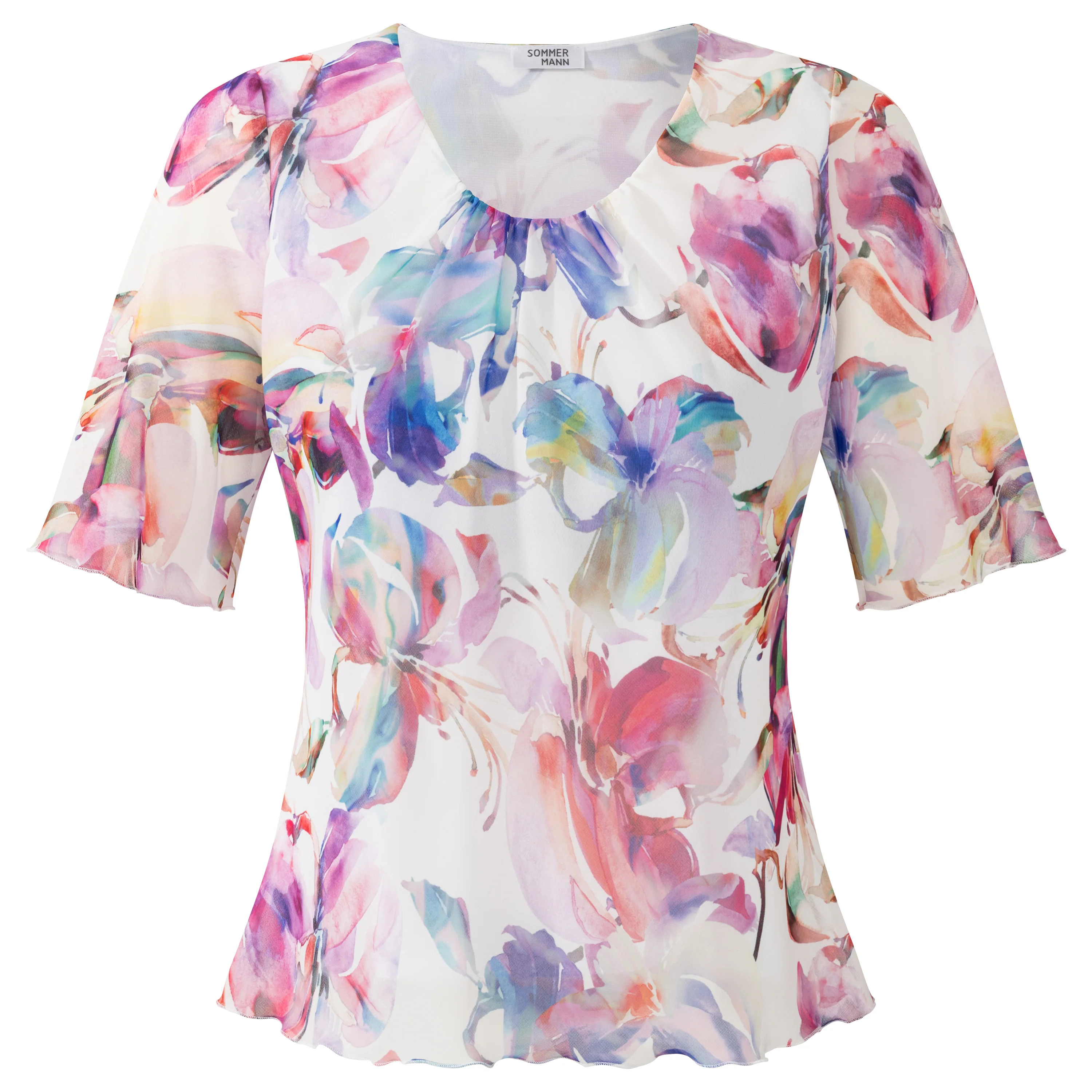 T-shirts korte mouw roze Sommermann