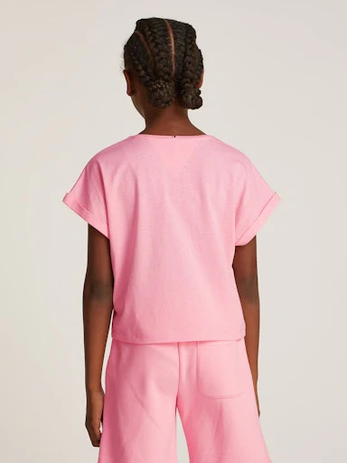 T-shirts korte mouw roze Tommy Hilfiger - Image 2
