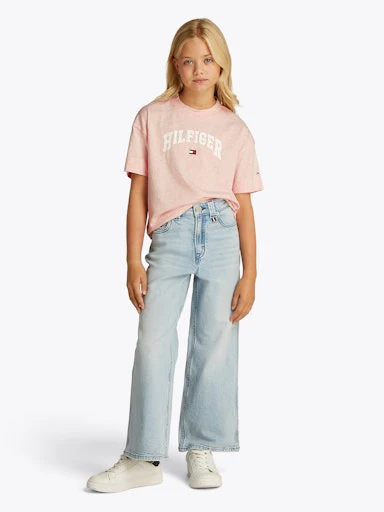 T-shirts korte mouw roze Tommy Hilfiger