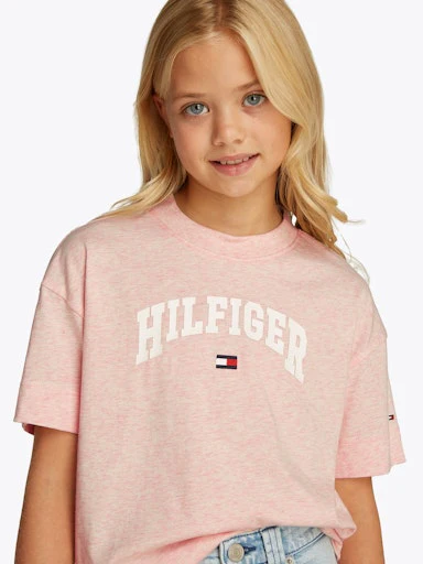 T-shirts korte mouw roze Tommy Hilfiger - Image 3