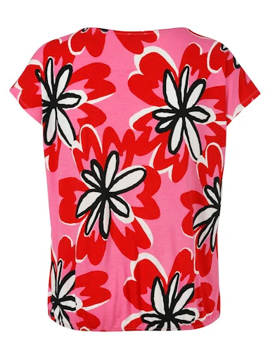 T-shirts korte mouw roze Via Appia Due - Image 2