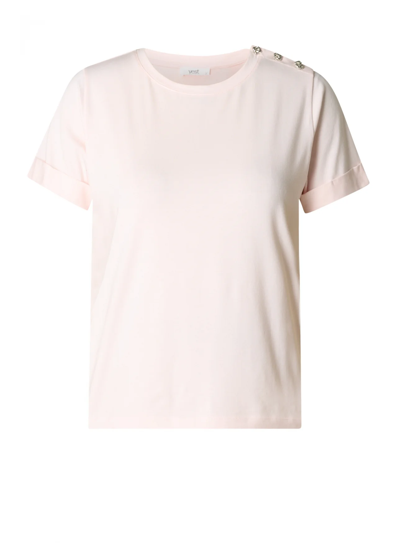 T-shirts korte mouw roze yest curve