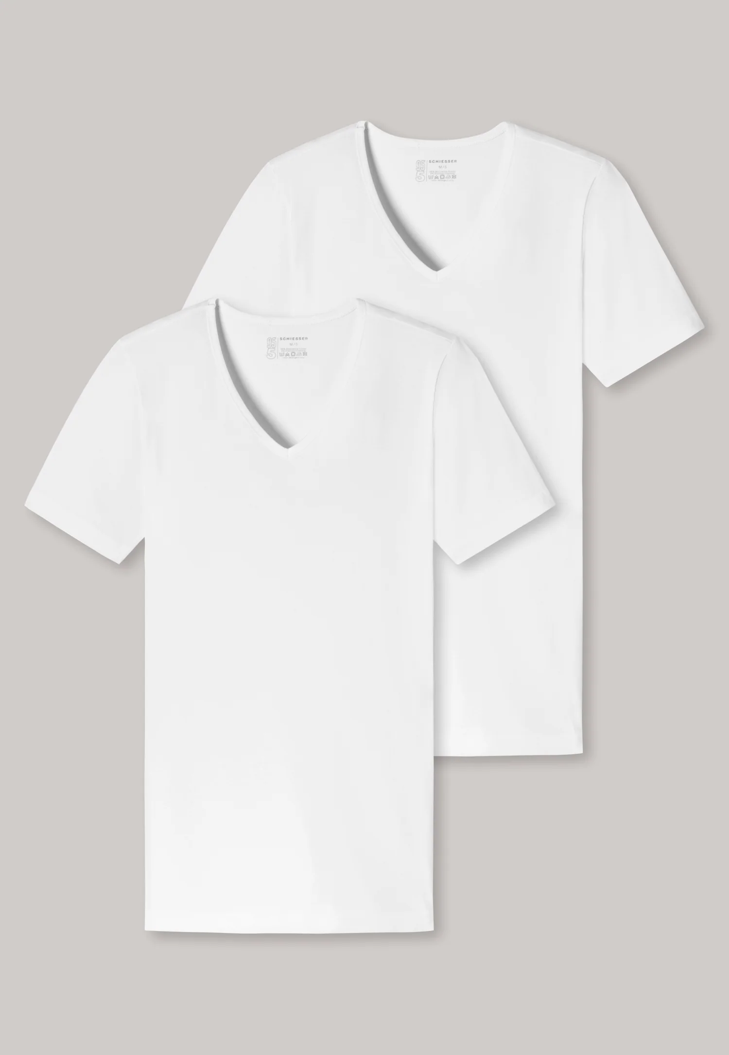 T-shirts korte mouw wit SCHIESSER