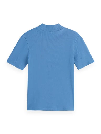 T-shirts korte mouw blauw Scotch & Soda - Image 3